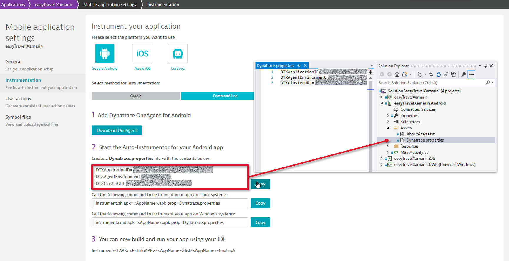 android configuration