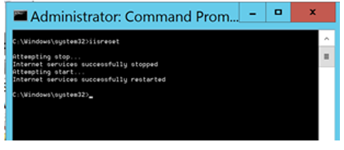 environment variable IIS