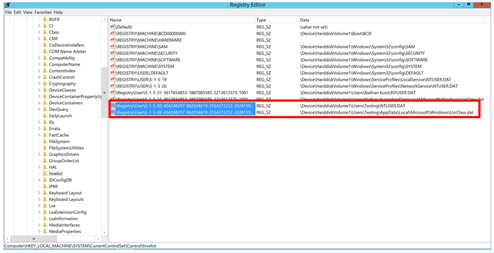 environment variable IIS