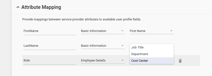 DESK SSO configuration in GSuite