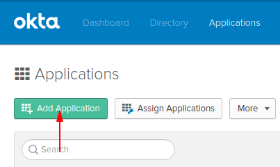 Okta - Add Application