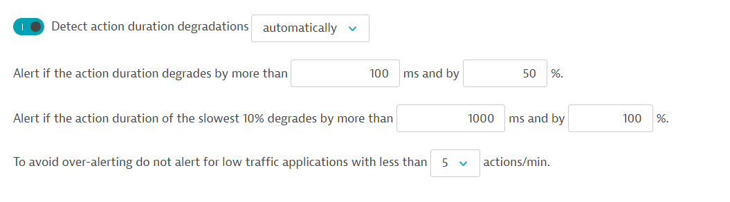 relative and absolute thresholds