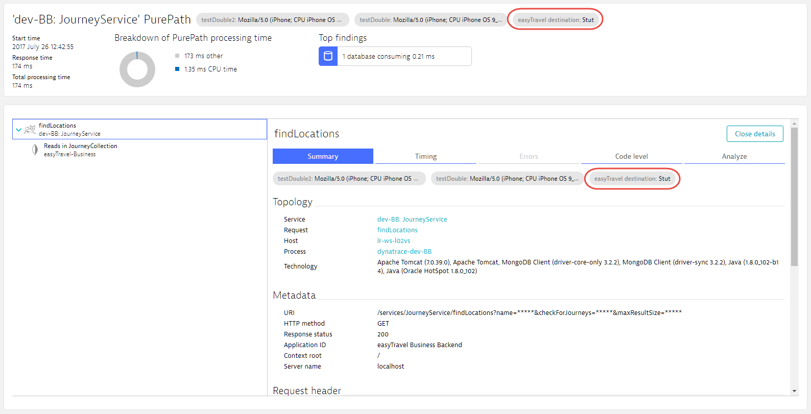 request attributes Java