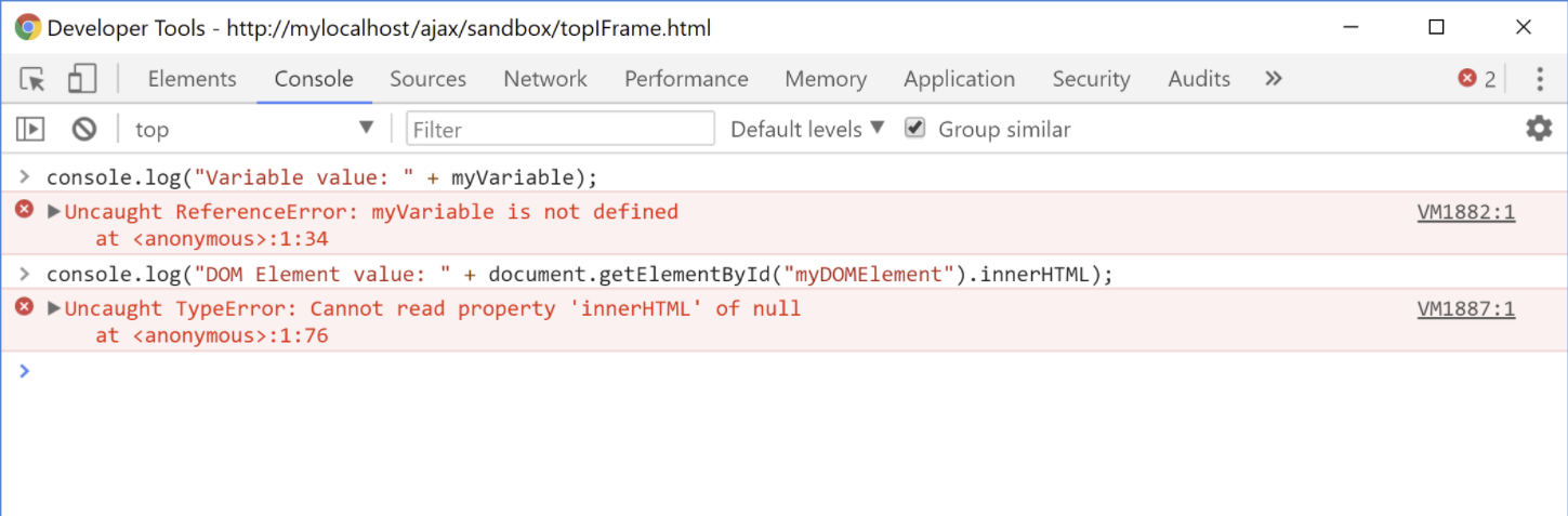 RUM troubleshooting-CORS IFrame with variable